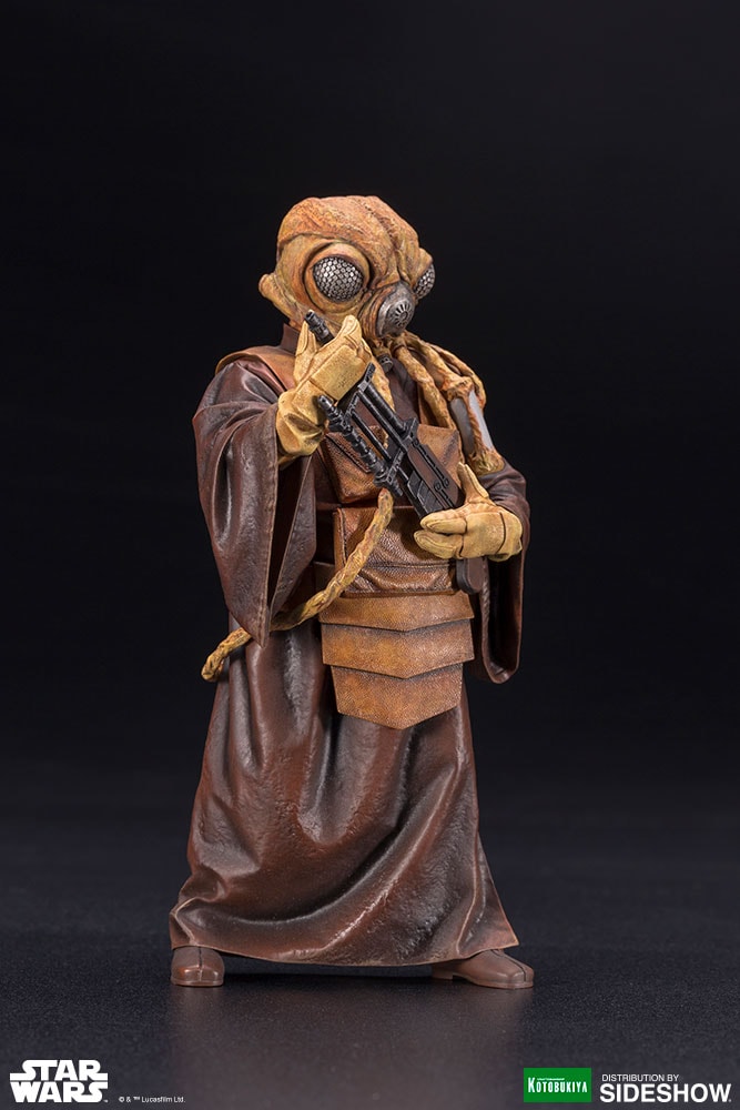 Star Wars Zuckuss Statues - Prototype Shown View 2