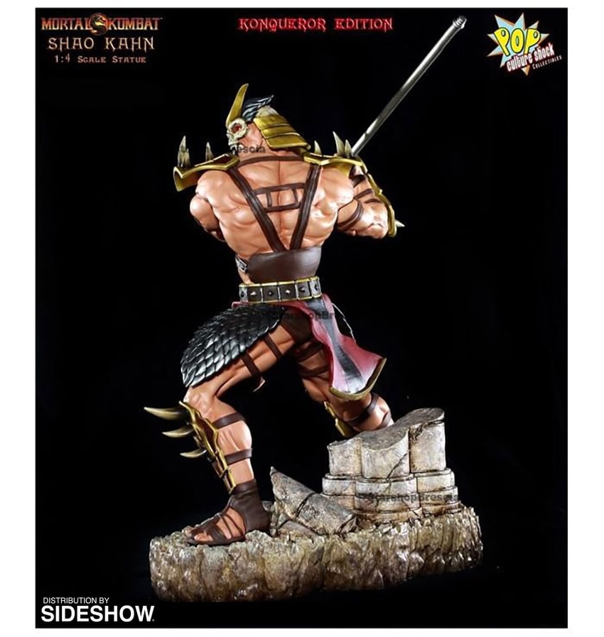Mortal Kombat Shao Kahn Konqueror Statues  Exclusive Edition - Prototype Shown View 3
