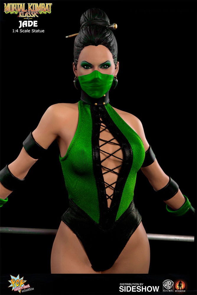 Mortal Kombat Jade Statues - Prototype Shown View 6