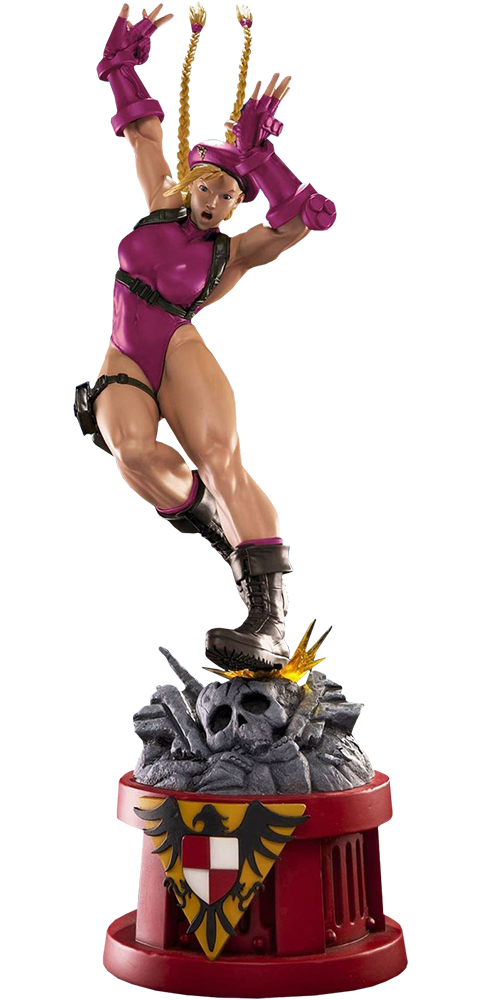 Street Fighter Cammy Player 2 Pink Statues  Exclusive Edition - Prototype Shown View 5