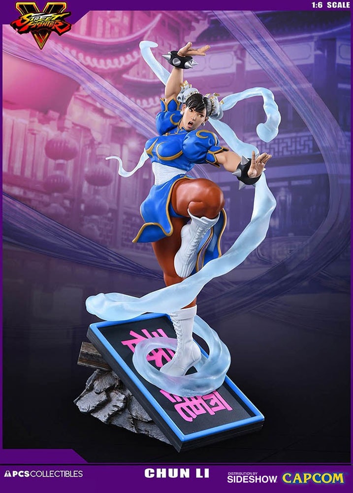 Street Fighter Chun-Li V-Trigger Statues  Exclusive Edition - Prototype Shown View 2