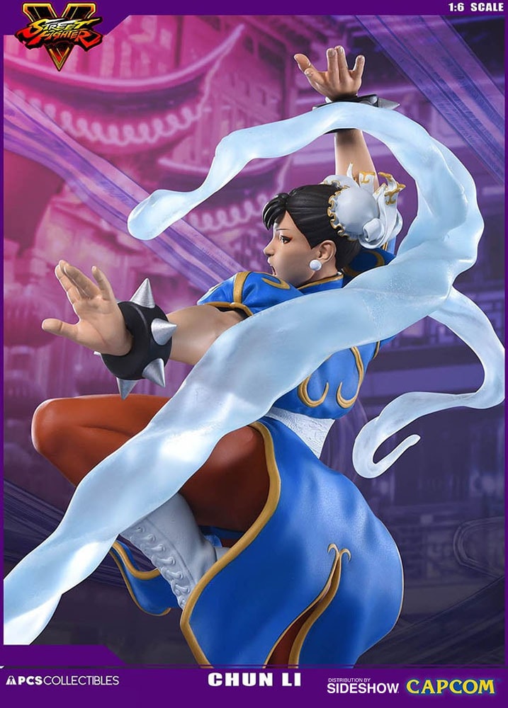 Street Fighter Chun-Li V-Trigger Statues  Exclusive Edition - Prototype Shown View 4