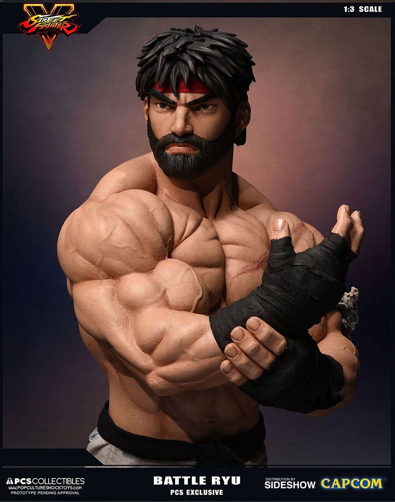 Street Fighter Ryu Evolution 1:3 Scale Statue  Exclusive Edition - Prototype Shown View 4
