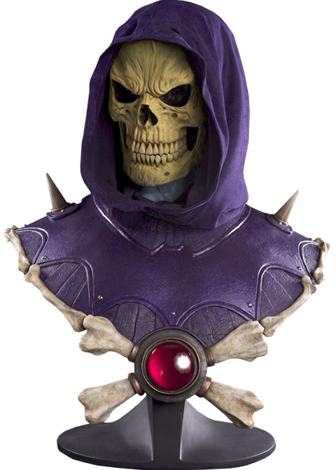 Masters of the Universe Skeletor Life-Size Bust - Prototype Shown View 4