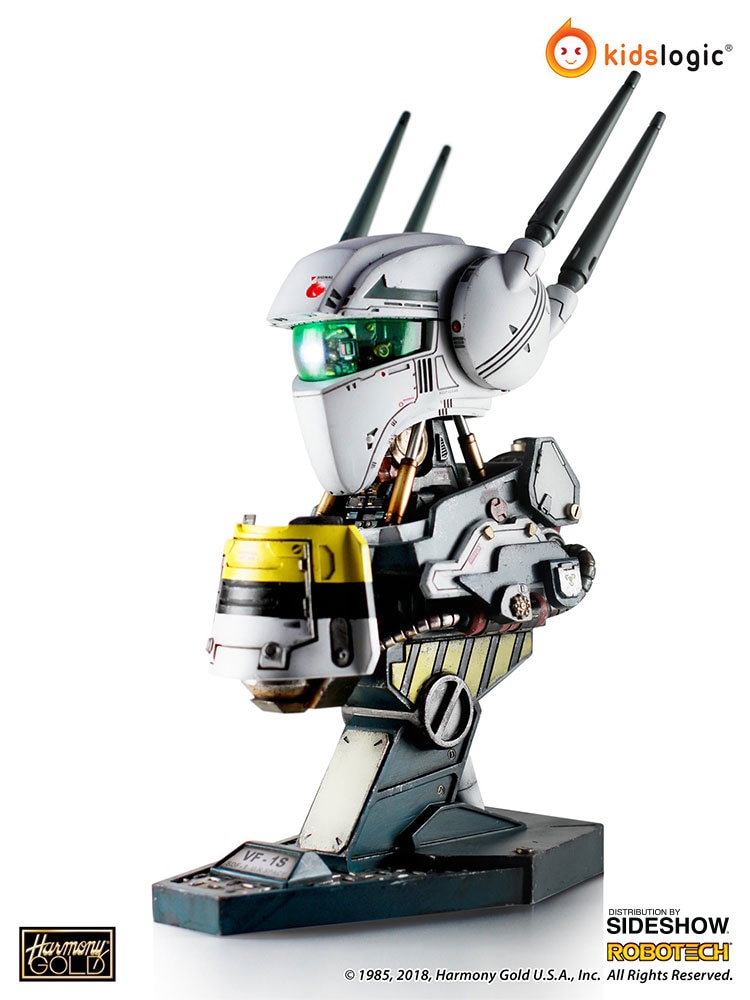 Robotech Saga Valkyrie VF-1S Mechanical Bust Statue - Prototype Shown View 1