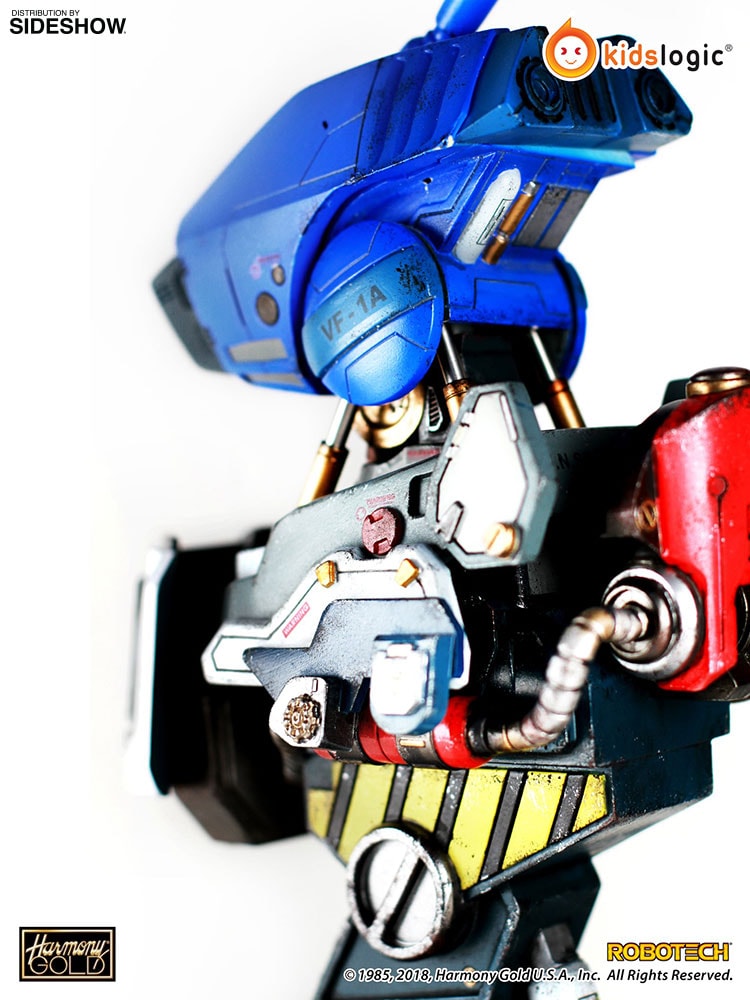 Robotech Saga Valkyrie VF-1A Max Mechanical Bust Statue - Prototype Shown View 3