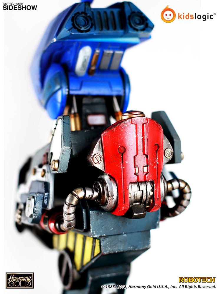 Robotech Saga Valkyrie VF-1A Max Mechanical Bust Statue - Prototype Shown View 6