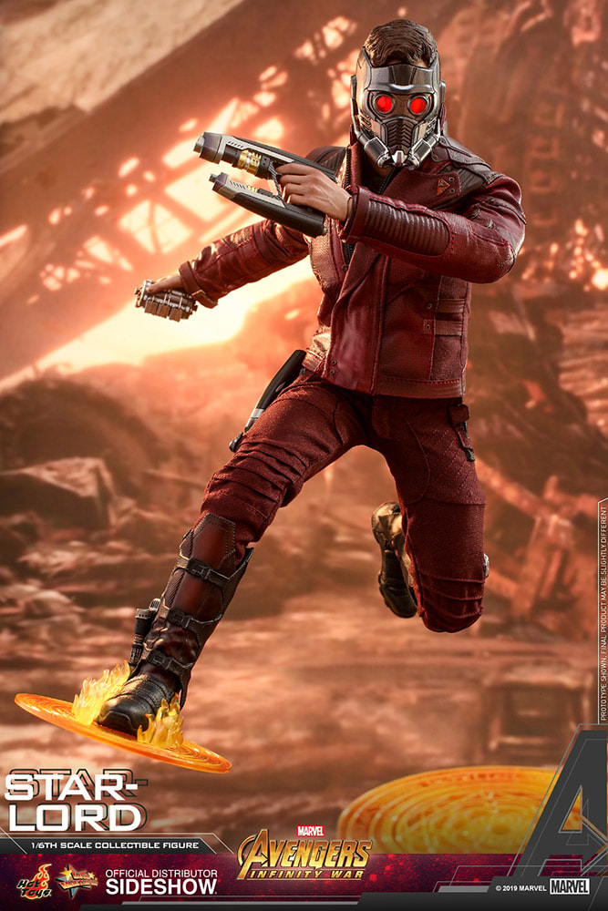 Marvel Star-Lord Sixth Scale Figure - Prototype Shown View 4