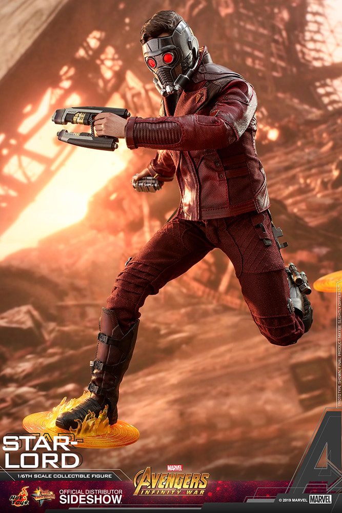 Marvel Star-Lord Sixth Scale Figure - Prototype Shown View 5