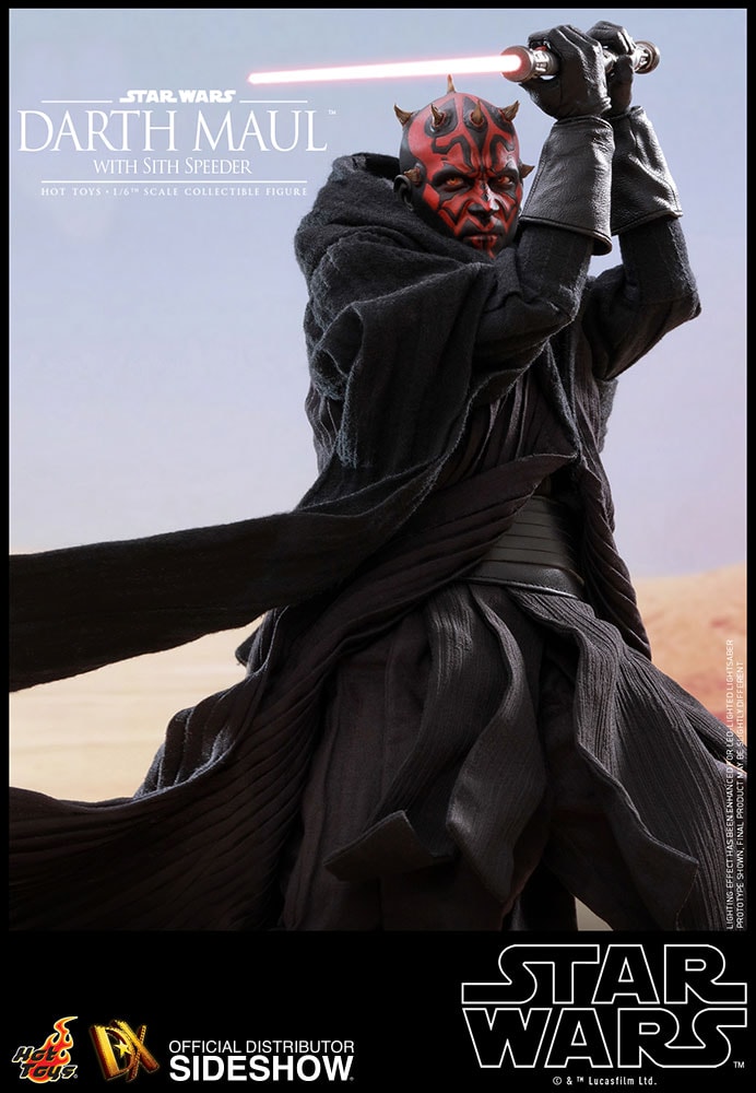 Star Wars Darth Maul with Sith Speeder Sixth Scale Figure  Collector Edition - Prototype Shown View 2