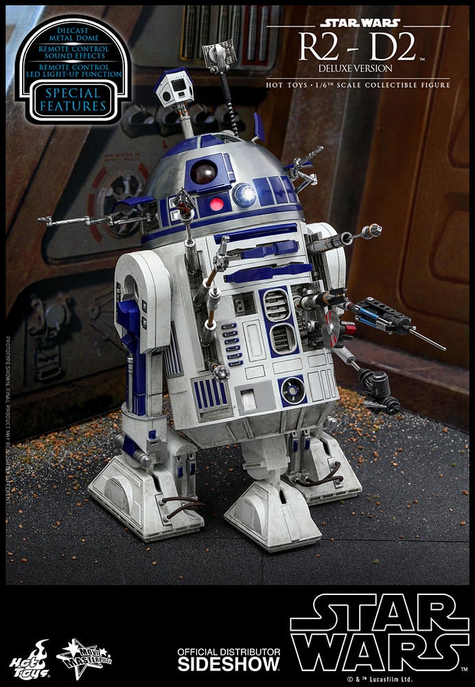 R2-D2 Deluxe Version- Prototype Shown