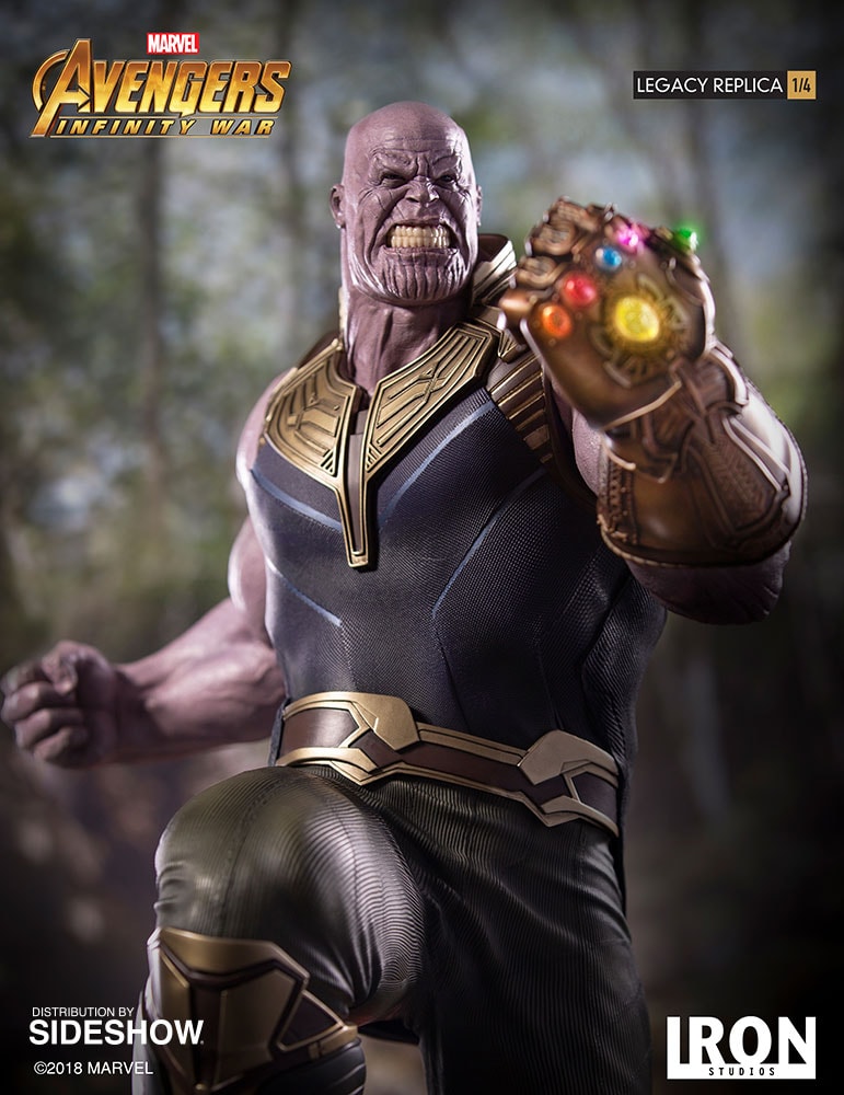 Marvel Thanos Statues - Prototype Shown View 6