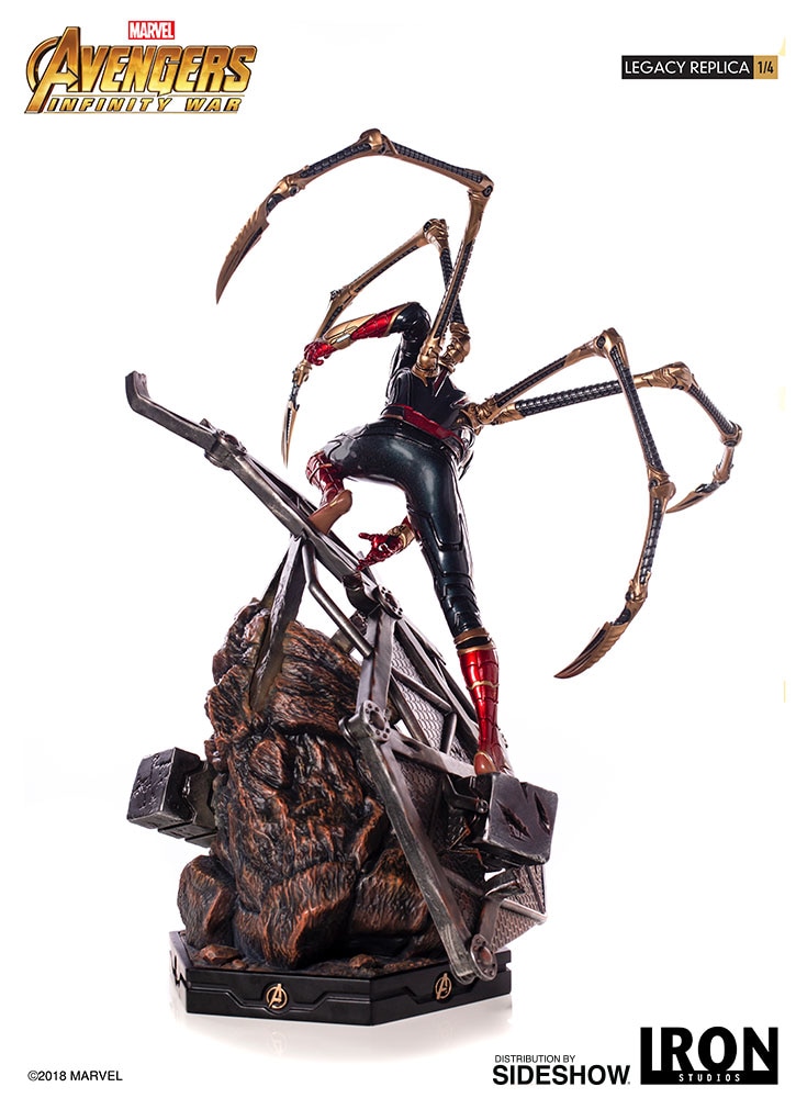 Iron Spider-Man- Prototype Shown View 3