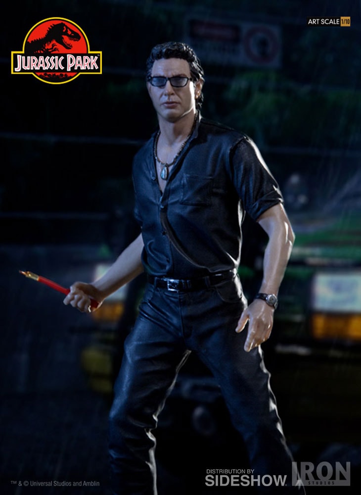 Jurassic Park Ian Malcolm 1:10 Scale Statue - Prototype Shown View 1