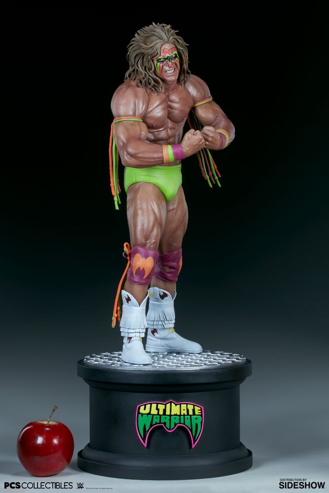 WWE Ultimate Warrior Statues - Prototype Shown View 3
