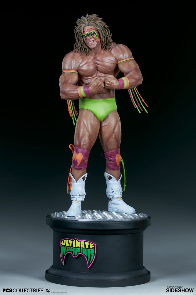 WWE Ultimate Warrior Statues - Prototype Shown View 5