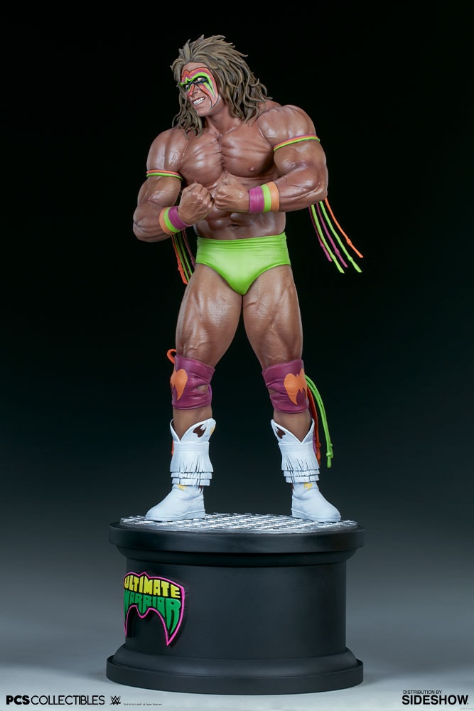 WWE Ultimate Warrior Statues - Prototype Shown View 6
