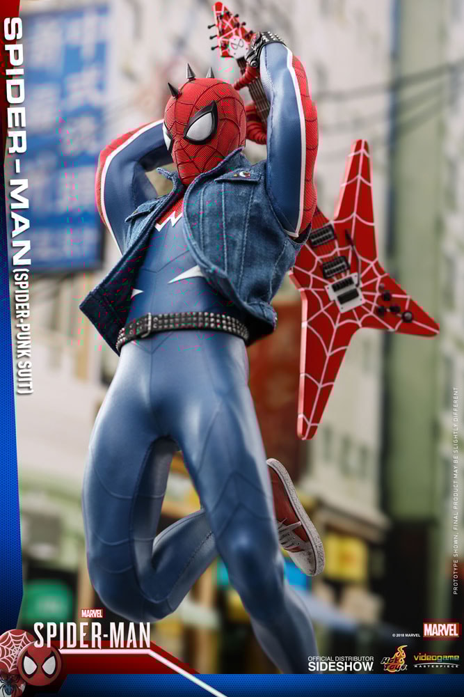 格安販売の Toys Hot by Figure Suit Punk Man Spider | Collectibles Sideshow フラワー・リース