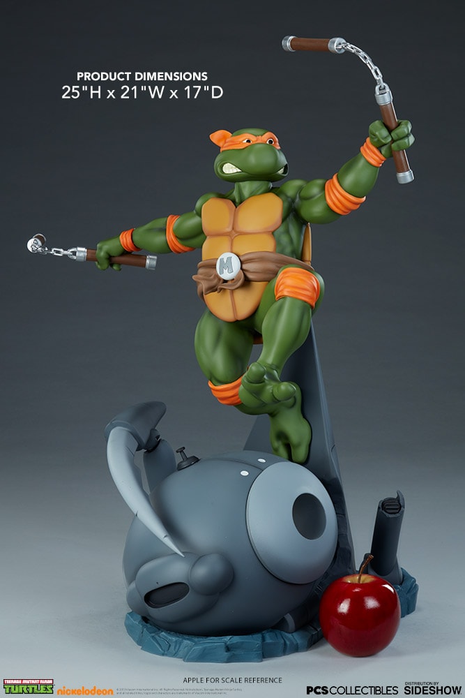 TMNT PCS ミケランジェロ 1/4 EX版 スタチュー フィギュア Michelangelo Statue by PCS Collectibles | Sideshow Collectibles