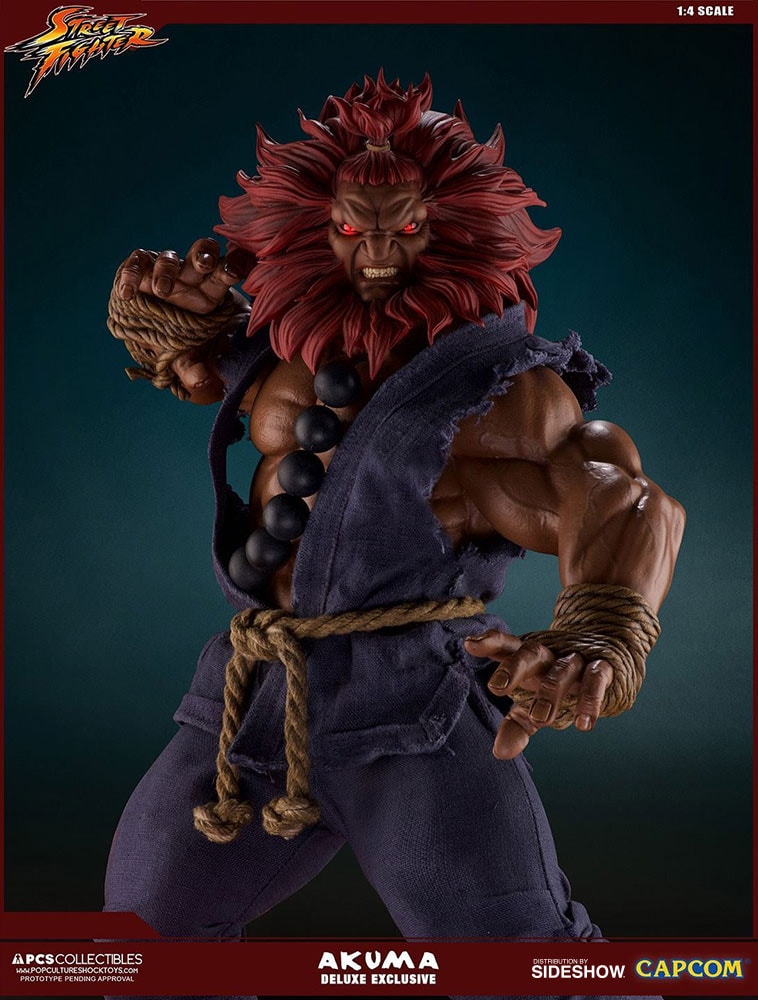 Street Fighter Akuma 10 Year Deluxe Statues  View 6