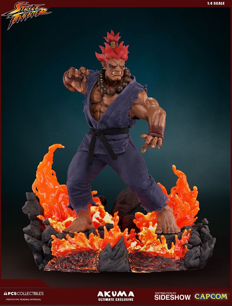 Street Fighter Akuma 10 Year Ultimate Statues  View 2