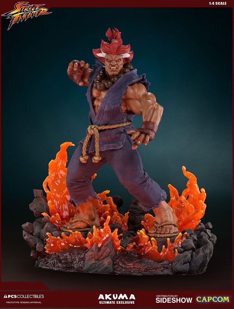 Street Fighter Akuma 10 Year Ultimate Statues  View 5