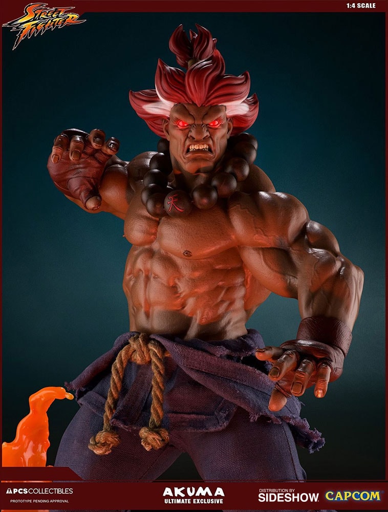 Street Fighter Akuma 10 Year Ultimate Statues  View 6