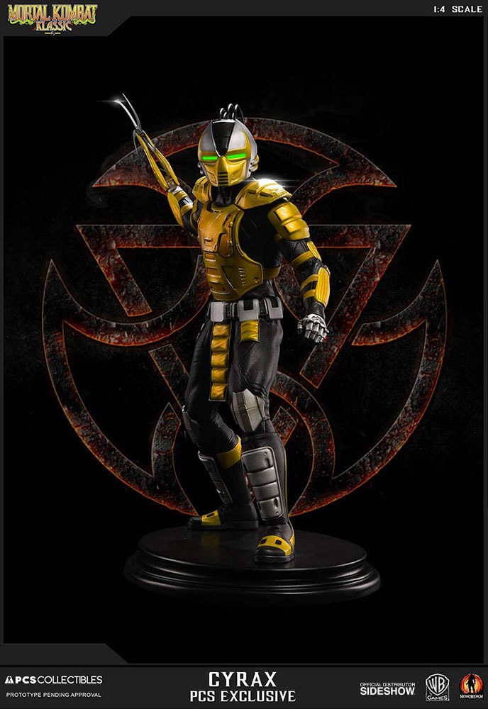 Mortal Kombat Cyrax MKX Statues  Exclusive Edition - Prototype Shown View 2