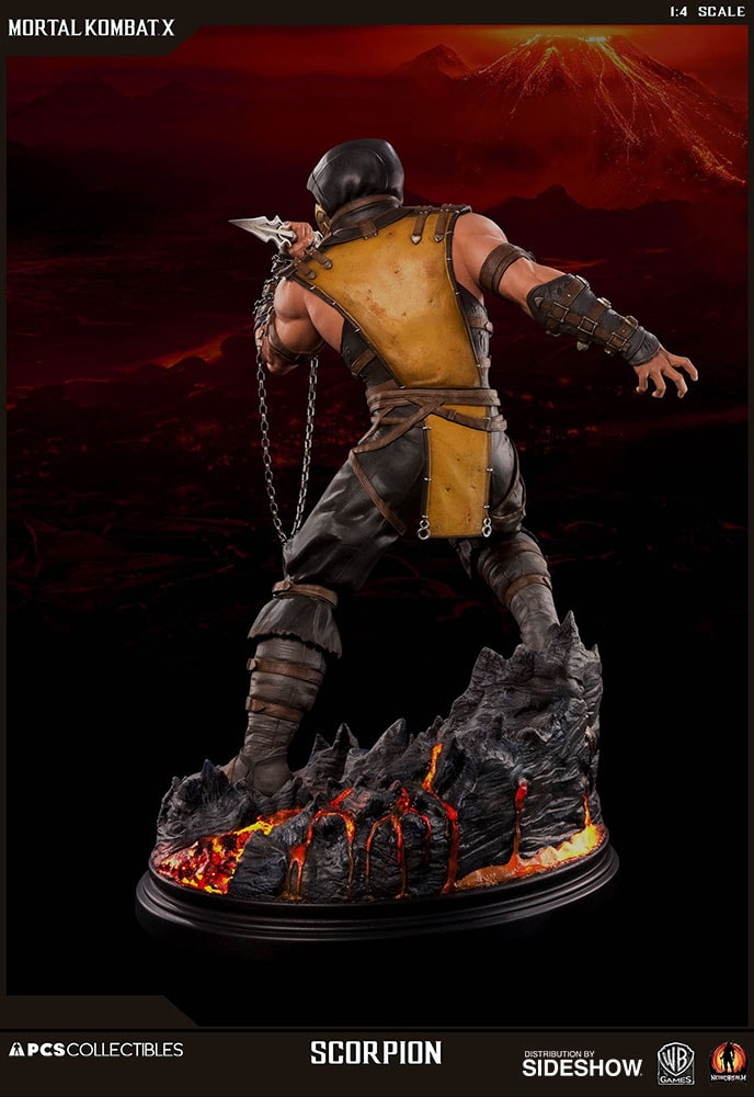 Mortal Kombat Scorpion Statues  Collector Edition  View 3
