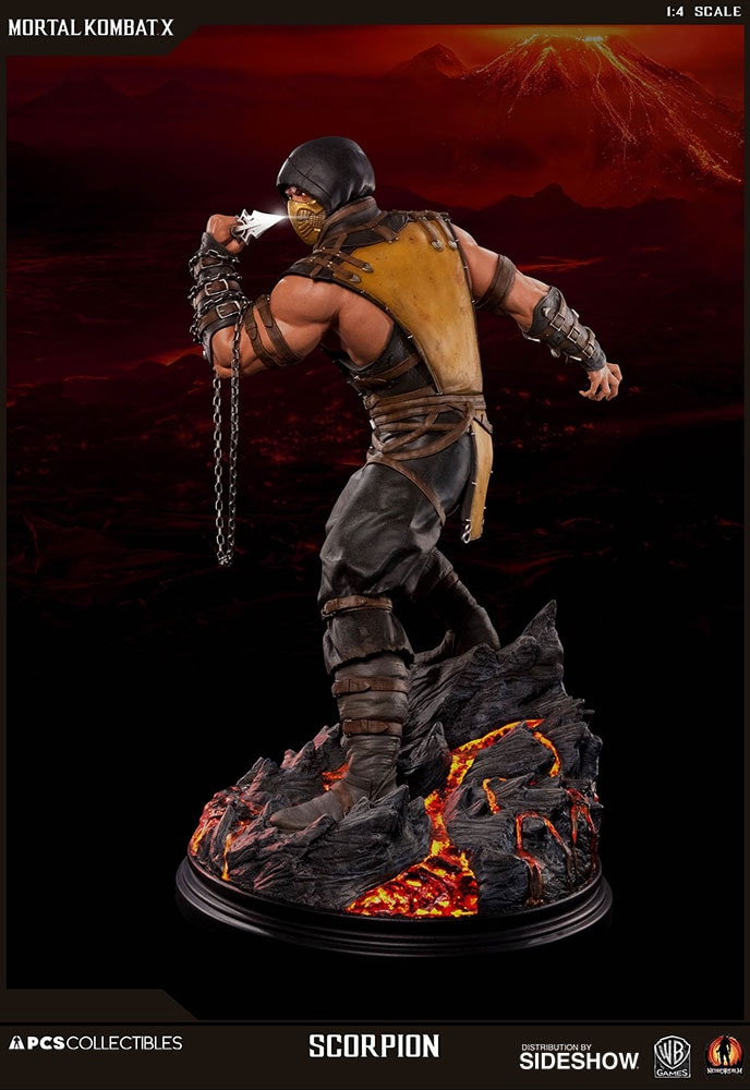 Mortal Kombat Scorpion Statues  Collector Edition  View 4