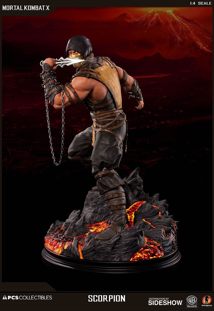 Mortal Kombat Scorpion Statues  Collector Edition  View 5