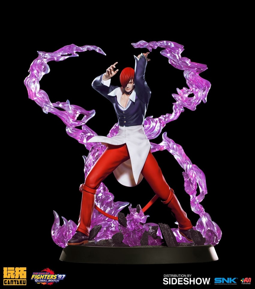 パーツ Iori Iori Yagami - Male Head Sculpt w/Red Hair – BlackOpsToys