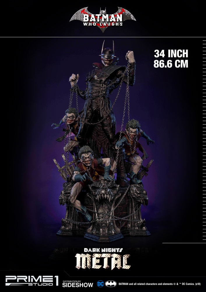 DC Comics Batman Who Laughs Deluxe Version Statues  Exclusive Edition - Prototype Shown View 3