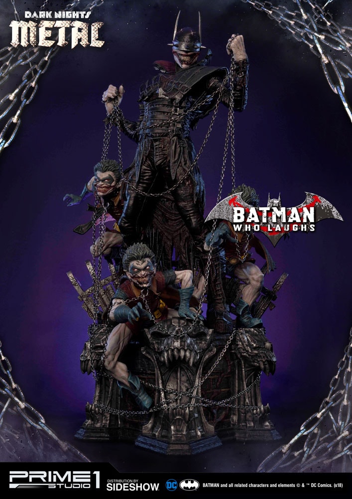 DC Comics Batman Who Laughs Deluxe Version Statues  Exclusive Edition - Prototype Shown View 4