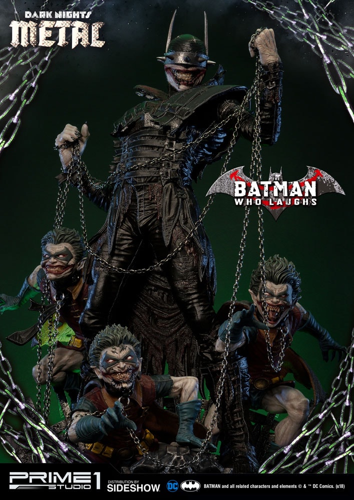 DC Comics Batman Who Laughs Deluxe Version Statues  Exclusive Edition - Prototype Shown View 5