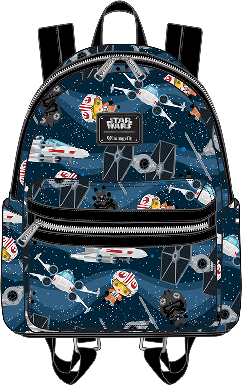 Star Wars X-Wing and TIE Fighter Mini Backpack Apparel - Prototype Shown View 2