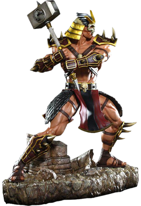 Mortal Kombat Shao Kahn MK9 Statues  Collector Edition - Prototype Shown View 5