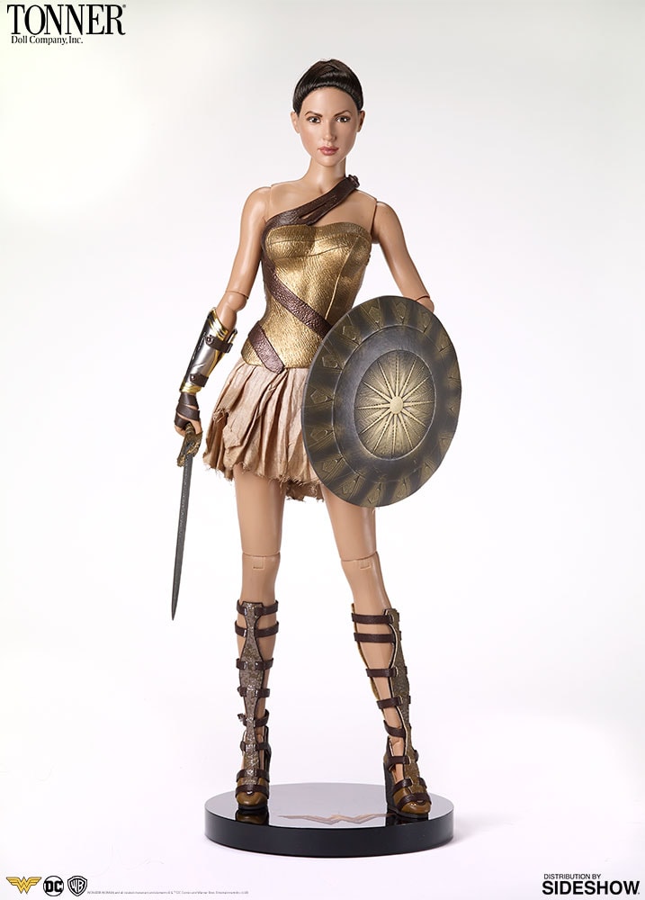 DC Comics Wonder Woman Training Armor Deluxe Collectible Doll - Prototype Shown View 1