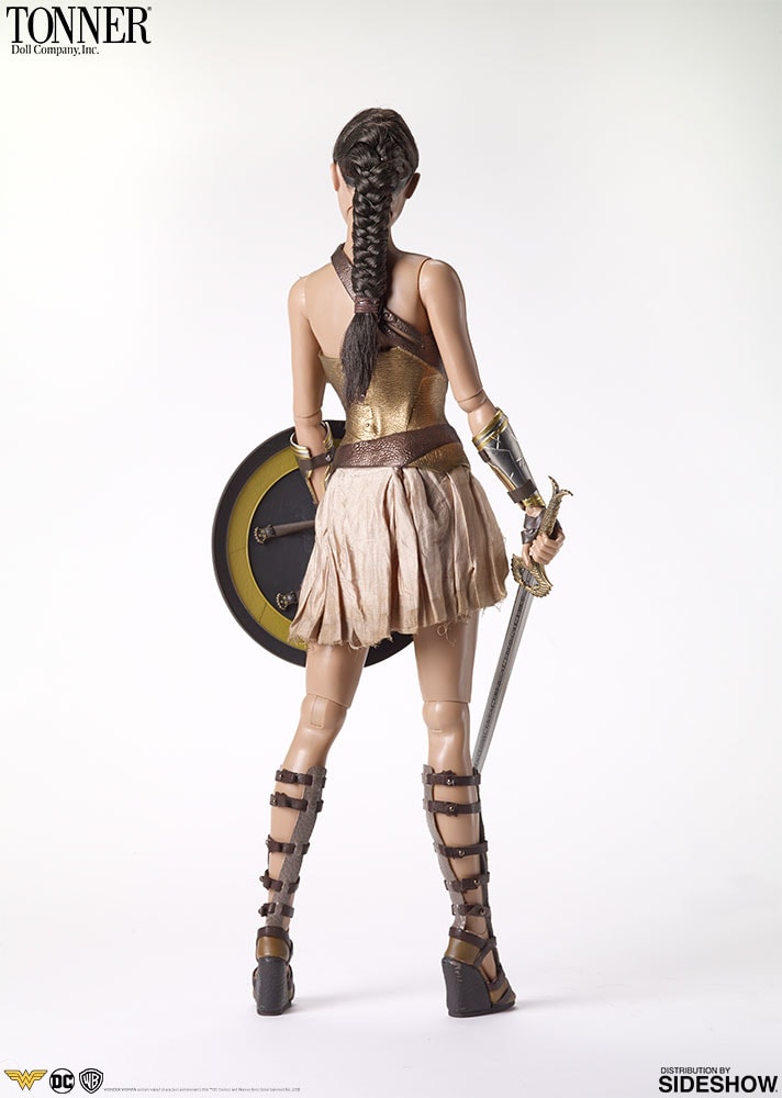 DC Comics Wonder Woman Training Armor Deluxe Collectible Doll - Prototype Shown View 2