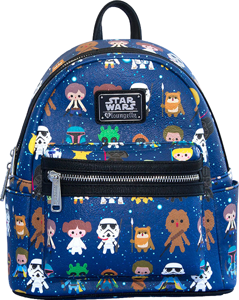 Star Wars Baby Character Print Mini Backpack- Prototype Shown