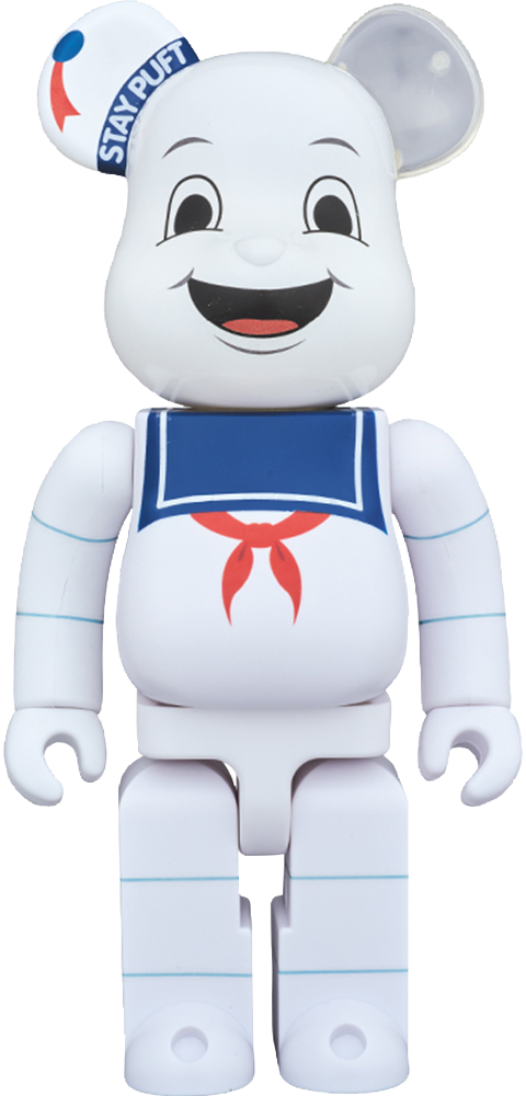 再再販！ Stay Bearbrick Ghostbusters Puft Figure 400 Man Marshmallow キューブリック、ベアブリック