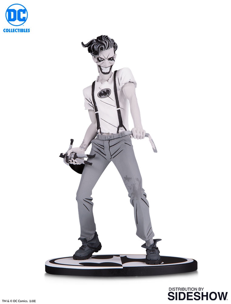 DC Comics White Knight The Joker Statues - Prototype Shown View 1