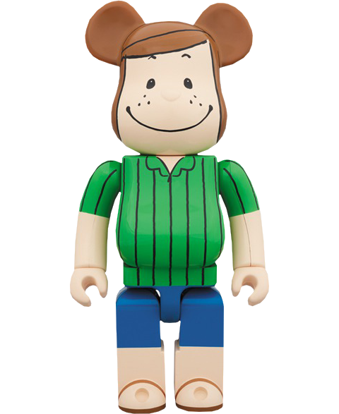 Peanuts Bearbrick Peppermint Patty 1000 Figure by Medicom