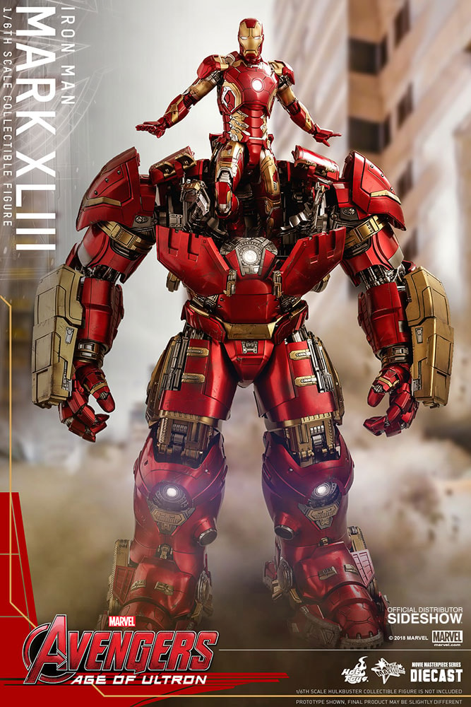 Iron Man Mark XLIII- Prototype Shown View 3