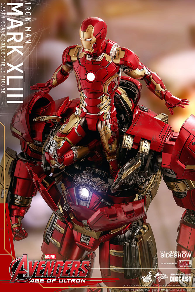 Iron Man Mark XLIII- Prototype Shown View 4
