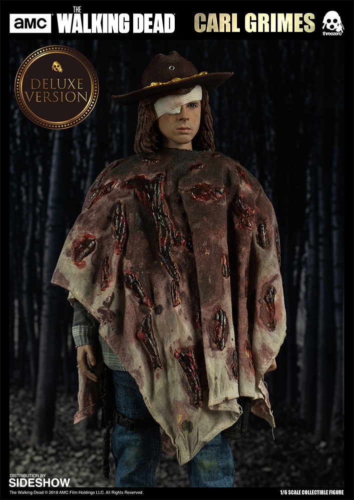 The Walking Dead Carl Grimes Deluxe Version Sixth Scale Figure - Prototype Shown View 1