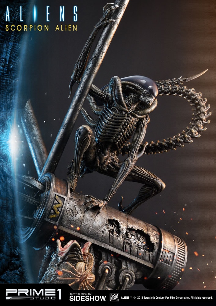Aliens Scorpion Alien Statues - Prototype Shown View 4