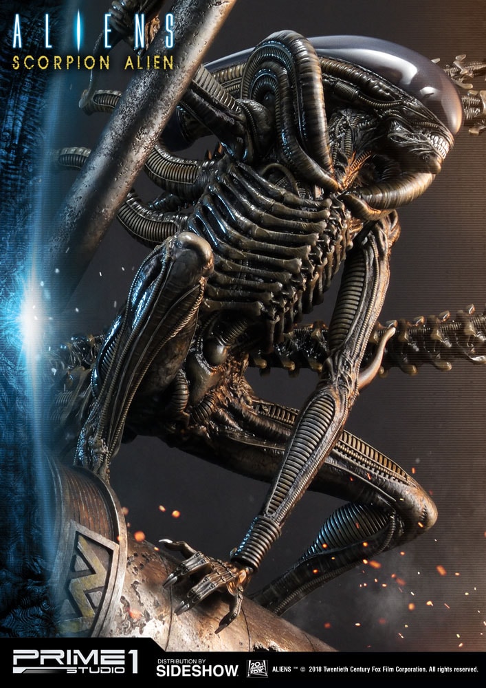 Aliens Scorpion Alien Statues - Prototype Shown View 6