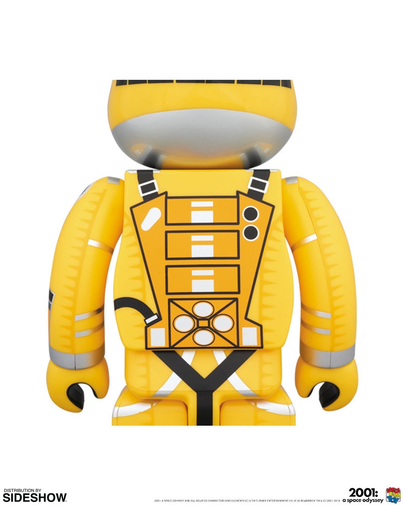 2001: A Space Odyssey Bearbrick Space Suit Yellow Version