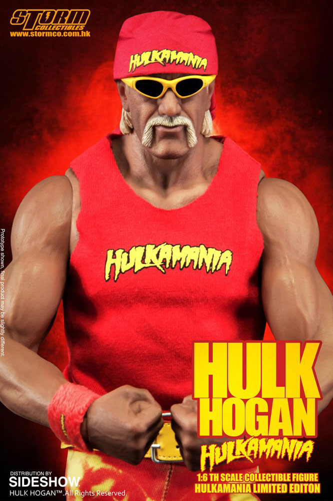 Hulk Hogan Hulk Hogan Hulkamania Sixth Scale Figure - Prototype Shown View 3